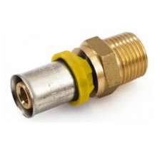STRAIGHT MALE FITTING 1/2"-16x2.0