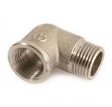 Коляно MF 3/8" - никел