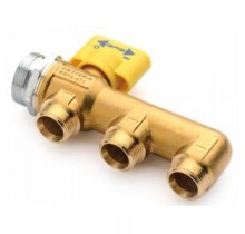 MANIFOLD W/BALL VALVE 1"1/8x3/4-T2