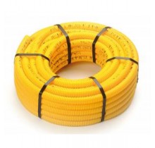 CORRUGATED YELLOW PIPE Ø25 FOR PIPE Ø16