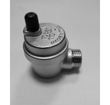 Автоматичен обезвъздушител ъглов 1/2", никелиран.