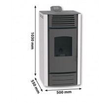  Камина пелетна "Onyx Air" 10 kW - въздушна