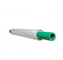Изолирана ППР Тръба със стъклофибърна вложка 32x2.9/63 SDR 11 PPR/PUR/PVC AQUA PLUS PRINS