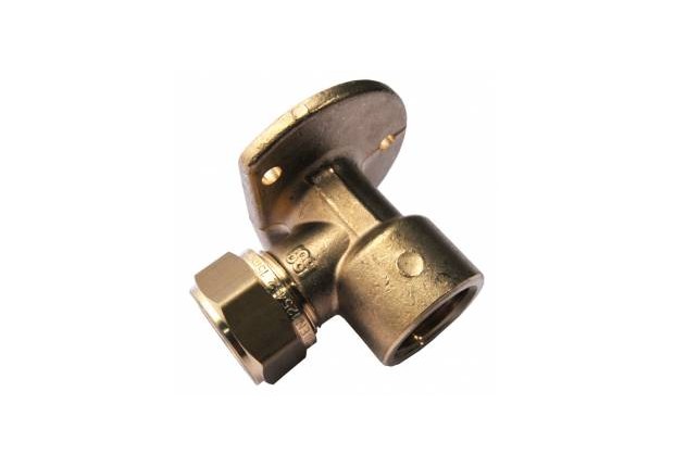 WALLPLATE ELBOW  K.G. 1/2"x12