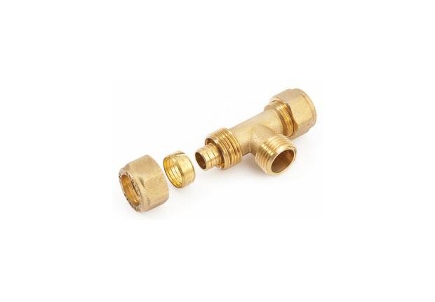 MALE TEE 3/4"-16x2.3