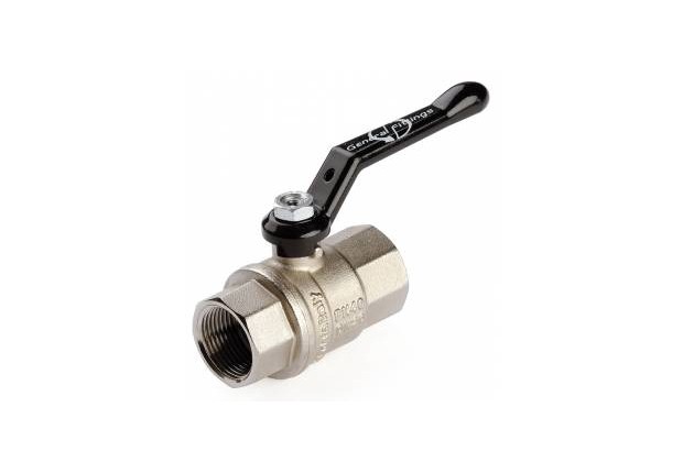 F/F BALL VALVE  W/ALLUM. LEVER NK 2"