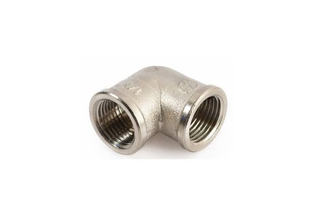 Коляно F 1 1/2" - никел
