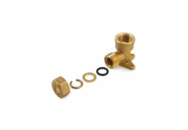 WALLPLATE ELBOW 1/2"x16