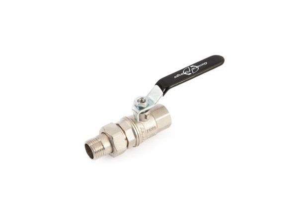 BALLVALVE W/LEVER O-R NK 3/4"
