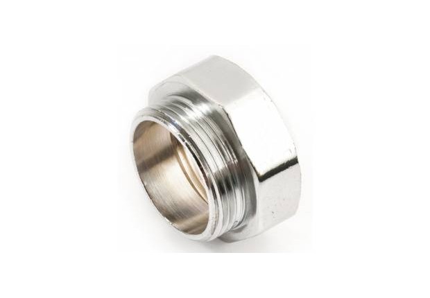 F/M HEXAGONAL BUSHING POL.CHR. 1"1/4x1"