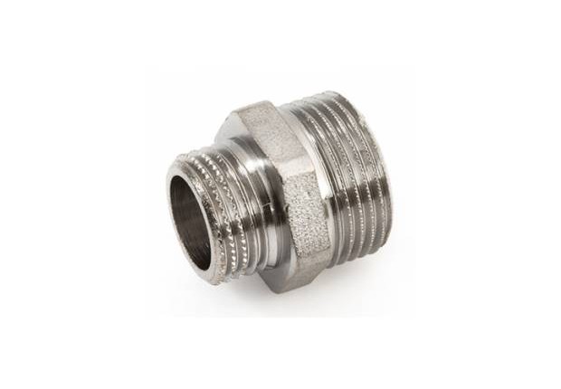 REDUCED NIPPLE CHR. 3/4"x3/8"
