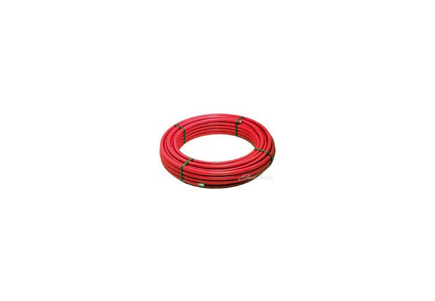 Тръба PEX AL PEX 18x2 с термоизолация червена - 50 метра