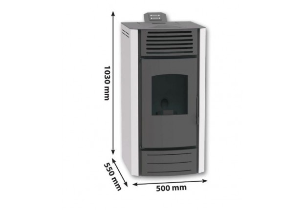 Камина пелетна "Onyx Air" 8 kW - въздушна