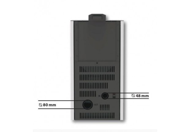 Камина пелетна "Onyx Air" 8 kW - въздушна
