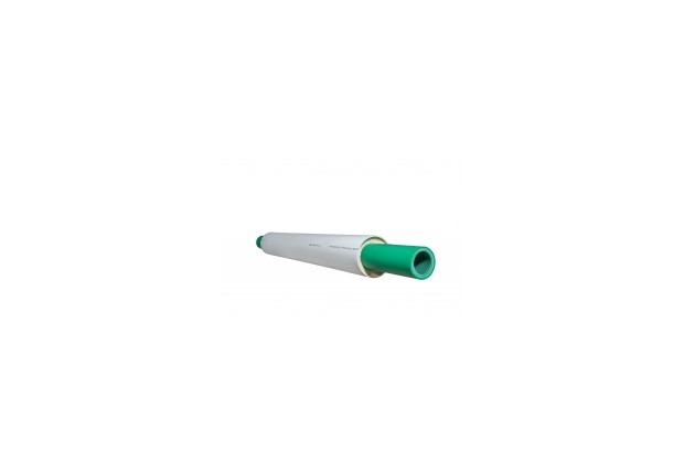 Изолирана ППР Тръба със стъклофибърна вложка 40x3.7/75 SDR 11 PPR/PUR/PVC AQUA PLUS PRINS