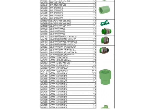 ППР фитинги ЦЕНИ